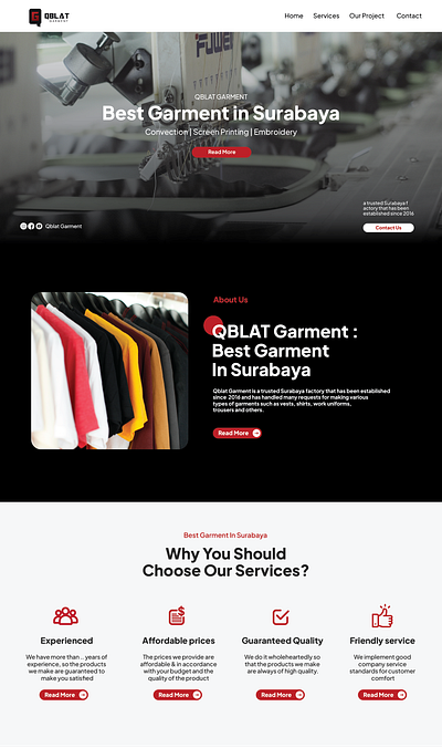 Garment Website Design & Management branding design fashion graphic design ui ux website design