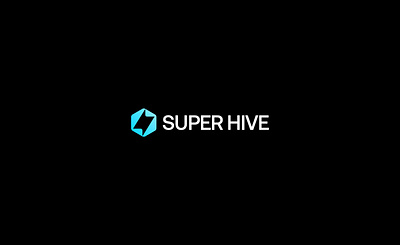 SuperHive - Logo and visual identity ai app logo branding branding and identity graphic design grid logo logotype minimal minimal logo modern logo professional logo saas smart home software starup tech branding technology vector visual identity