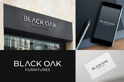 Black Oak | Logo adobe adobe illustrator banner black oak brand branding design graphic design illustrator logo logo design logos logotype