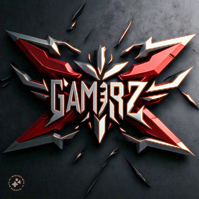 Gamers logo 3d animation