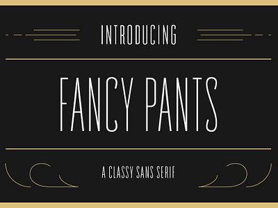 Fancy Pants Typeface condensed elegant fancy pants typeface formal modern narrow off sans serif thin ttf webfont webfonts wedding