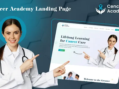 Landing Page Design For Medical Industry branding creative creative design design graphic design icon iconography illustration landing page landing page design landingpage medical style guide typography ui ux vibrant color web design webdesign website
