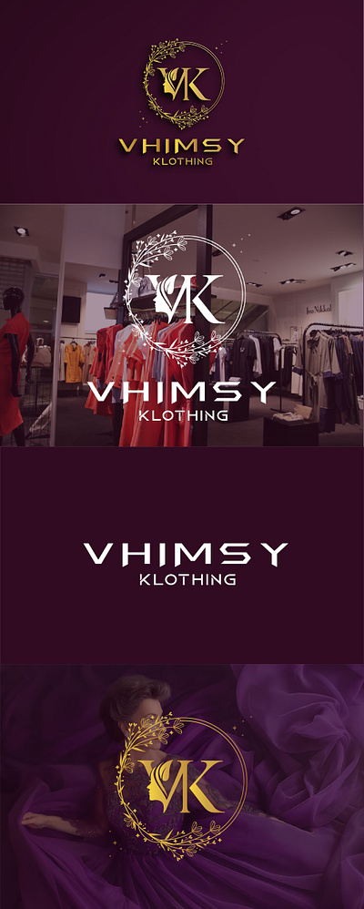 Introducing the Captivating Logo Design for Vhimsy Klothing fashion design