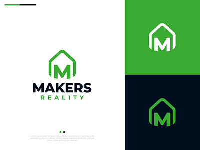 Makers Reality Logo Design elegant logo