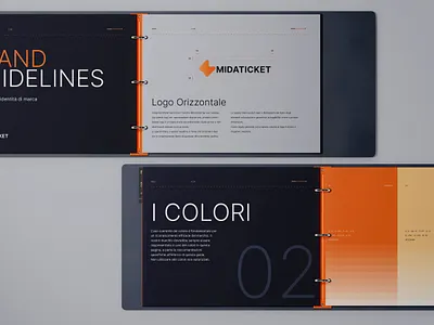 MidaTicket - Brand book brandbook branding graphic design logo