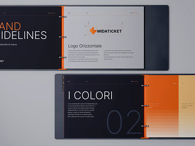 MidaTicket - Brand book brandbook branding graphic design logo