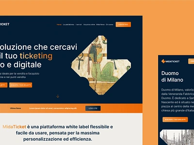 MidaTicket - Responsive Design branding graphic design mobile ui uxui