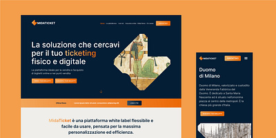 MidaTicket - Responsive Design branding graphic design mobile ui uxui