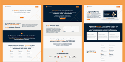 MidaTicket - Web Pages branding graphic design ui uxui