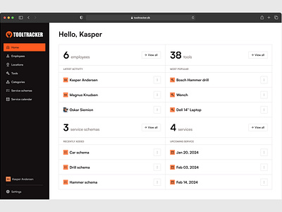 PropTech SaaS platform for tool management design design systems graphic design uiux user experience user interface uxui visual design visual solutions web web app