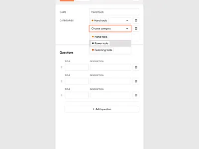 Tool details for PropTech SaaS platform design design systems details graphic design tool ui user experience user interface ux visual design visual solution