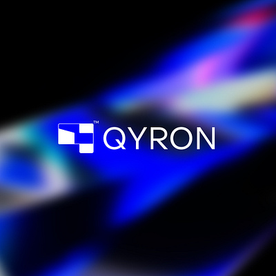 Qyron_Tech Logo Design & Brand Identity branddesign branding logo logodesign techbranding techidentitydesign techlogo techmark technologylogo