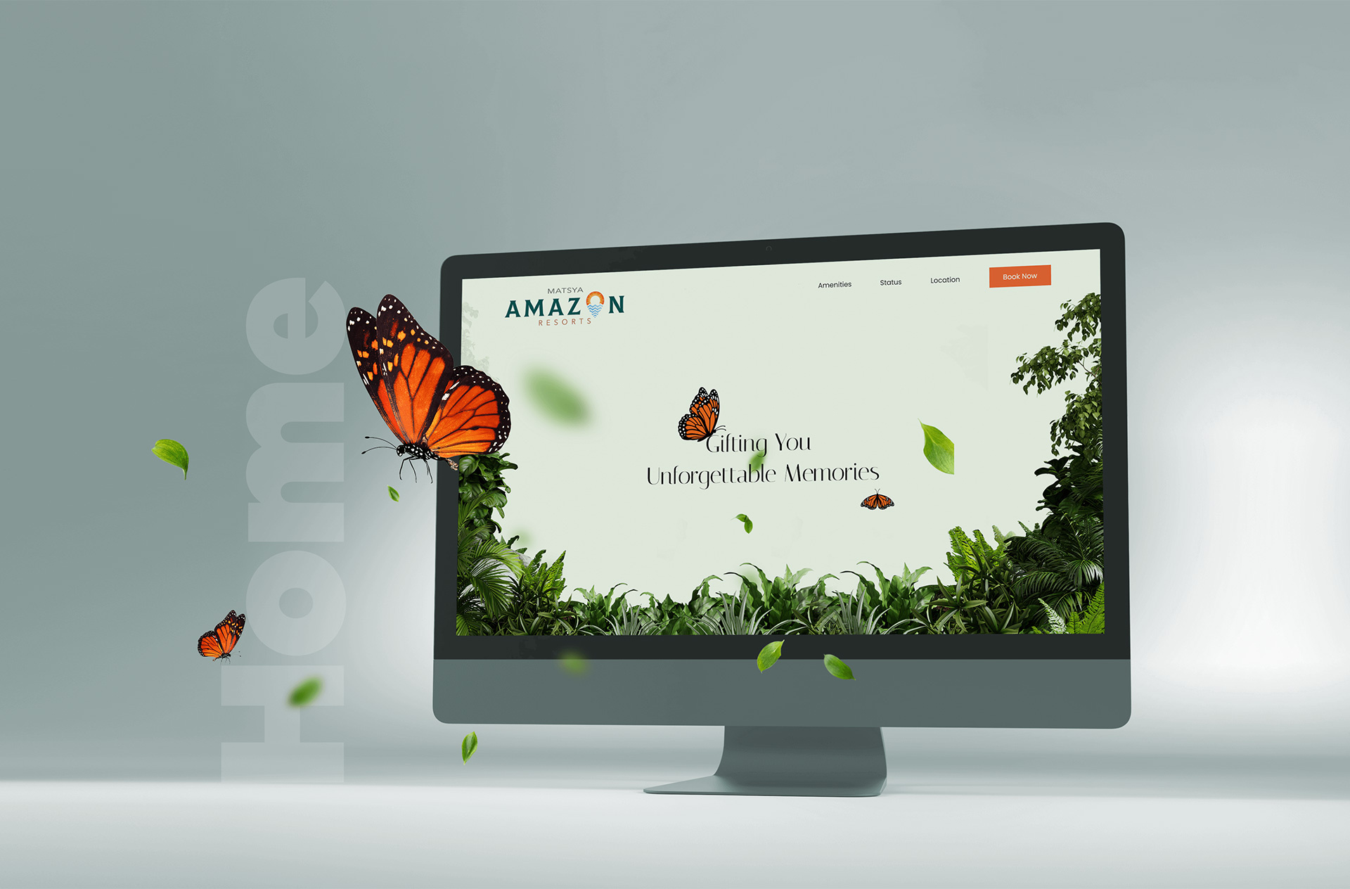 MATSYA Amazon Resorts branding logo ui