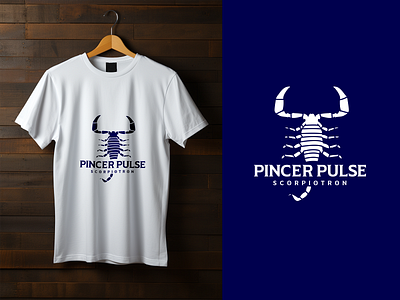 Pincer Pulse Scorpiotron Logo animal branding design graphic design illustration logo