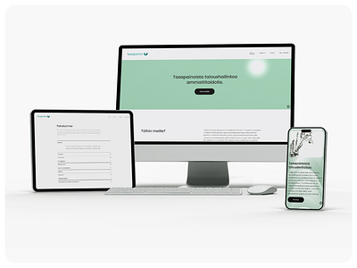Website and brand redesign for an accounting firm accounting animation branding design finance fresh green landingpage logo design redesign ui ux web development website