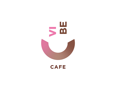 VIBE Cafe Logo Animation animation graphic design logo monogram motion design motion graphics