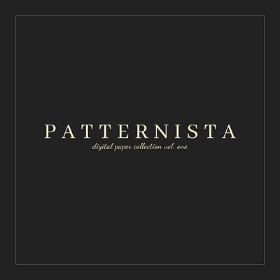 Patternista: Seamless Pattern Collection Vol. 1 digital paper pattern design seamless pattern