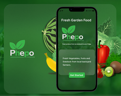 Phepo Farmers - Agritech App app design ui ux