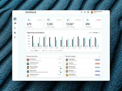 📊 Call Center Dashboard: Optimize Your Operations callcenterdashboard customerservice datavisualization dribbbleshot material3 realtimeanalytics ui uiuxdesign ux