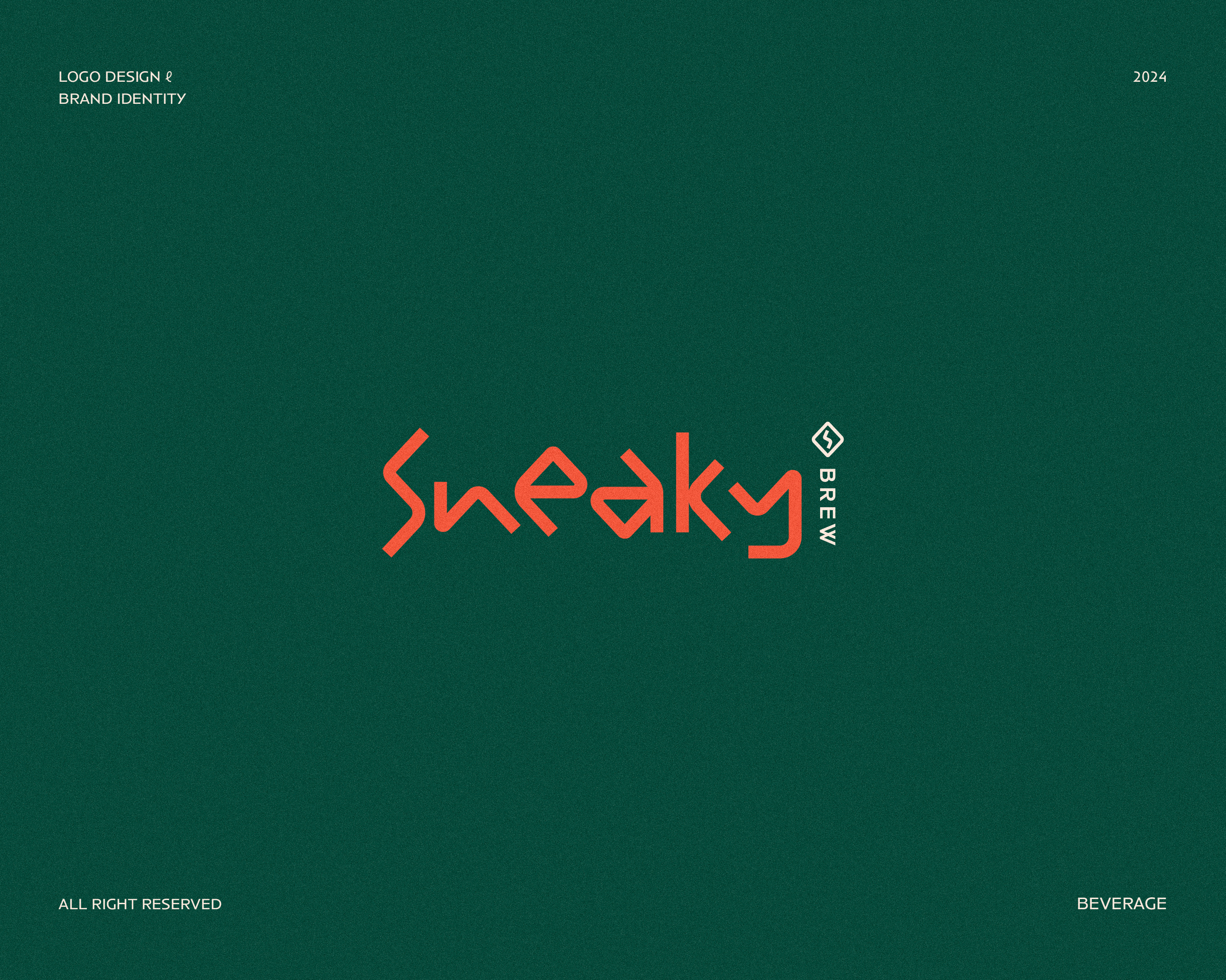 Sneaky - Visual Identity aesthetic brand branding coffee decaf decaffeine drip graphic design hipster icon identity latte logo logotype menu modern restaurant shop simple visual