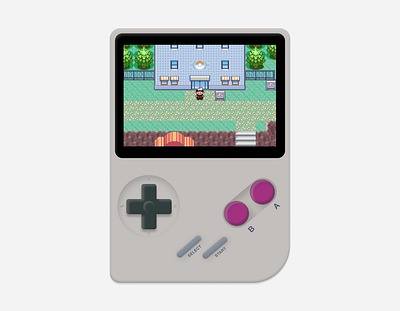 Nintendo Gameboy - Product Concept figma game handheld product