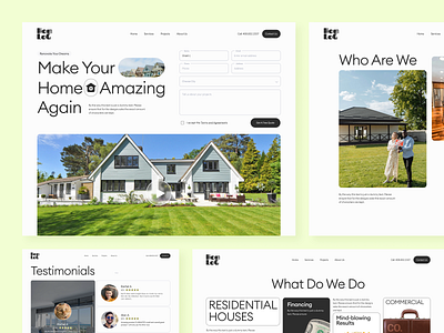 Web Design - Homlog apartment branding buy cottage design figma home rent house landing page product project sell ui ux uxui villa web web design web header website