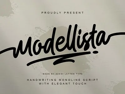 Modellista | Handwriting Font bold font calligraphy design fonts display font display typeface font font awesome freebie graphic design hand lettering handwriting handwritten lettering logo modern script typeface typography vector wedding font