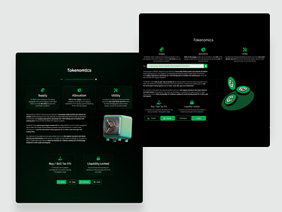 Crypto Website Design crypto design graphic design hero section ui ux web webdesign