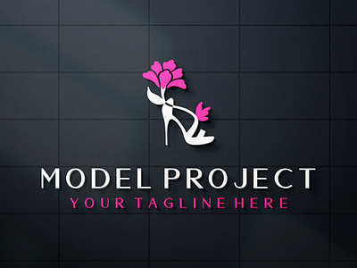 Model Project brand branding identity logo logotype