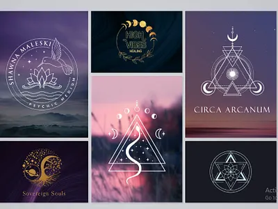 Sacred Geometry branding creative golden ratio graphic design illustration logo logo design mandala sacred sacred geometry vector