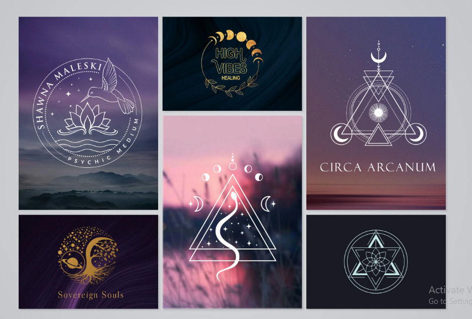 Example of Get Your Sacred Geometry Logo 