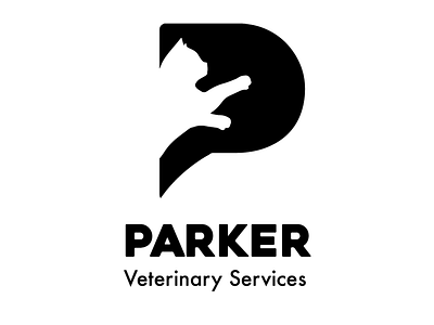Logo for veterinary service cat dog logo services veterinary