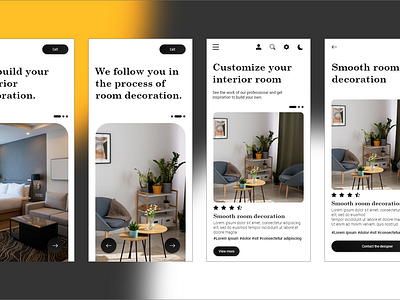 InteriorBuild app branding design graphic design pro product ui ux