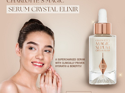 SRUM AD DESIGN beauty product ad design cosmetic ad design