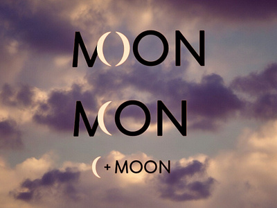 Moon Logo adobe ai brand identity graphic design illustration logo logodesign moon sky
