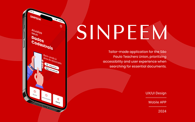 Mobile APP - UX / UI Design - SINPEEM app application design figma mobile app ui ux design