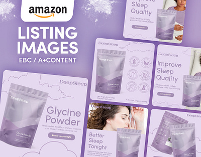 Product listing images design for amazon | Glycine Powder a content amazon amazon listing amazon listing images amazon listing images design ebc enhanced hero images feature images image design image editing image retouching images images design images template infographics lifestyle listing product listing images