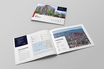 ACARA Offering Memorandum branding brochure graphic design indesign layout maps real estate