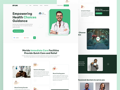 Health Choices - Medical Website Design care appointments care resources care services health portal health profiles medical booking medical contact medical landing page medical page medical website