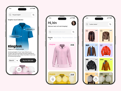 UX/UI Design - Cotto Shop Mobile App android buy cloth clothing app design e commerce elegant exotic figma ios iphone luxury mobile mobile design product shirt shop ui ux uxui