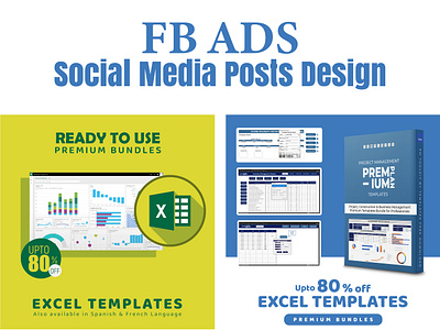 Facebook Ads Social Media Posts Design social media ad optimization