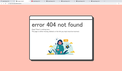 Error 404 dailyui dailyui008 design error404 ui webpage