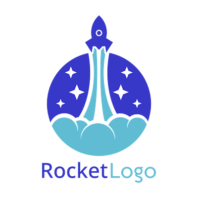 Rocket Logo graphic design inkscape logo vector