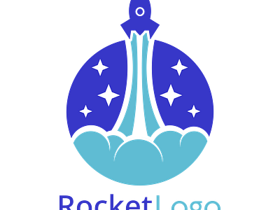 Rocket Logo graphic design inkscape logo vector