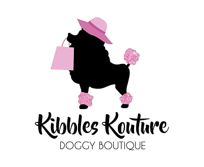 Kibbles Kouture Logo branding dog
