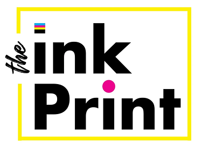 The Ink Print Logo branding