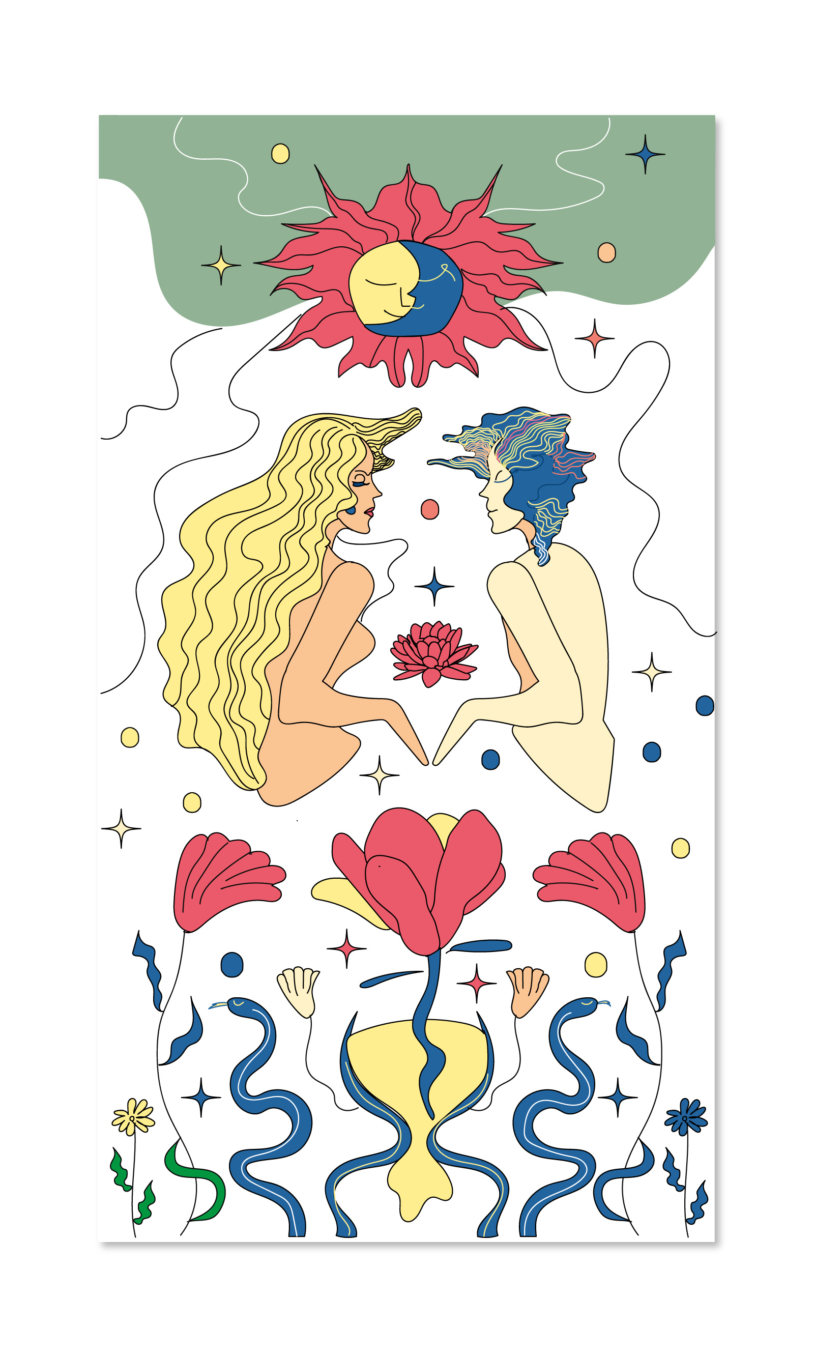 Imagination Illustration creative flat graphic design illustration imagination inspiration start vector