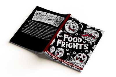 Food Frights Horror coloring book