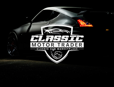 Classic Motor Trader | Car Logo Design and Branding Concept creative logo minimal modern wallpaper