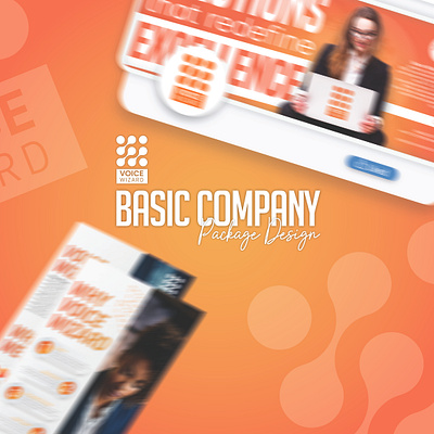 Basic Company Package Design #02 advertising design branding brochure design cover photo design creative design creative visualization graphic design illustration social media design social media post design